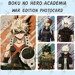 Boku NO HERO ACADEMIA WAR EDITION อะนิเมะโฟโต้การ์ด