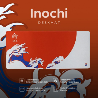 แผ่นรองเมาส์เล่นเกม Noir Inochi สําหรับเล่นเกม