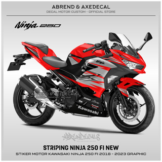 สติกเกอร์กราฟฟิค NINJA FI NEW 2018-2023 สําหรับติดตกแต่งรถจักรยานยนต์ KAWASAKI NINJA 250fi สินค้าใหม่