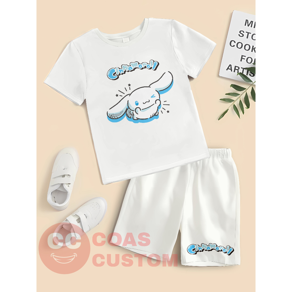 เสื้อยืด-พิมพ์ลาย-the-name-of-the-t-shirt-สไตล์-cinnamoroll-สําหรับเด็ก