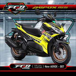 สติกเกอร์รูปลอก Fullbody All New Aerox 155 เชื่อมต่อ 007