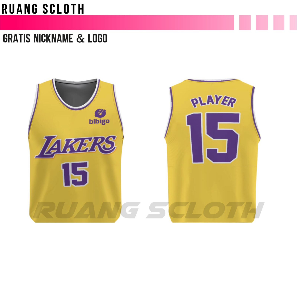 เสื้อกีฬาบาสเก็ตบอล-ทีม-lakers-premium