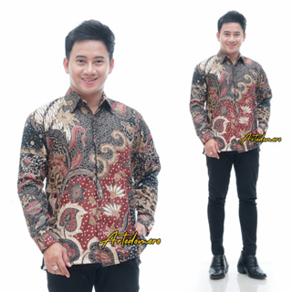 Kemeja Artodomoro เสื้อเชิ้ตแขนยาว ผ้าบาติก สําหรับผู้ชาย