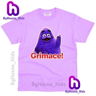 Grimace SHAKE เสื้อยืด พิมพ์ลายตัวอักษร GRIMACE SHAKE วัสดุพรีเมี่ยม สําหรับเด็กวัยหัดเดิน