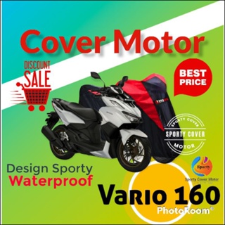 ผ้าคลุมรถจักรยานยนต์ คุณภาพดี สําหรับ Honda Vario 160 2022 Vario 160