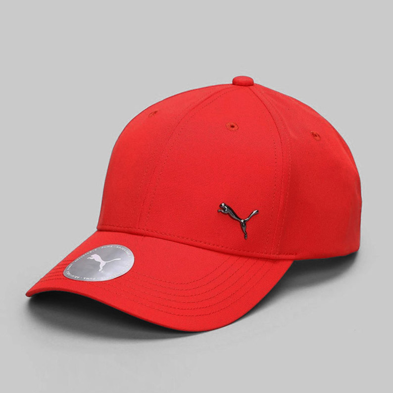 puma-หมวกแก๊ป-โลหะ-สีแดง-ความเสี่ยงสูง-ของแท้-สําหรับผู้หญิง-และผู้ชาย