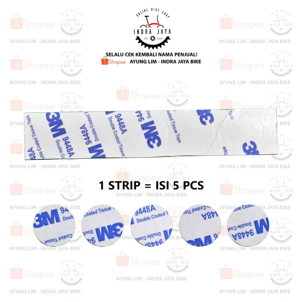 สติ๊กเกอร์ป้องกันกรอบจักรยานกลม COTENTS 5 ชิ้น - (3M-STICKER-9448A ...