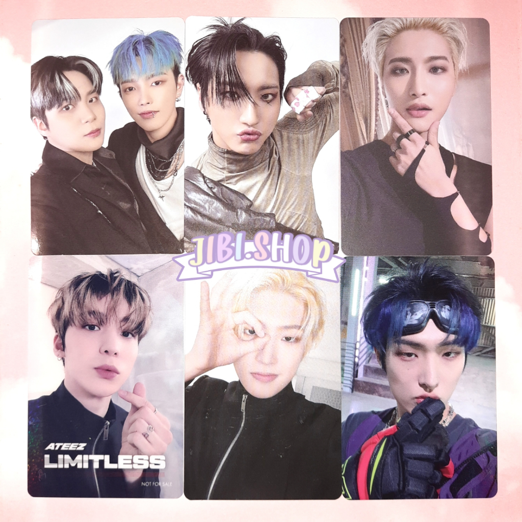 (โฟโต้การ์ด) Ateez THE WORLD MOVEMENT OUTLAW LIMITLESS spin off from