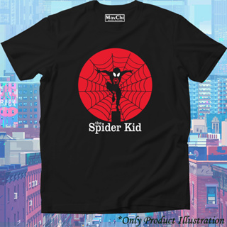 [MaxChi] เสื้อยืด ลาย Spiderman U (169) สีดํา สําหรับวัยรุ่น