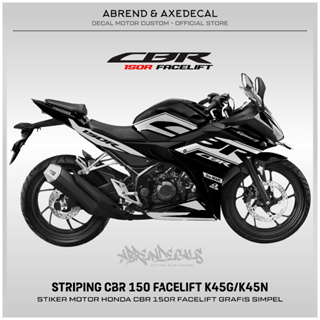 สติกเกอร์ CBR 150facelift GRAPHIC สําหรับติดตกแต่งรถจักรยานยนต์ HONDA CBR K45G K45N