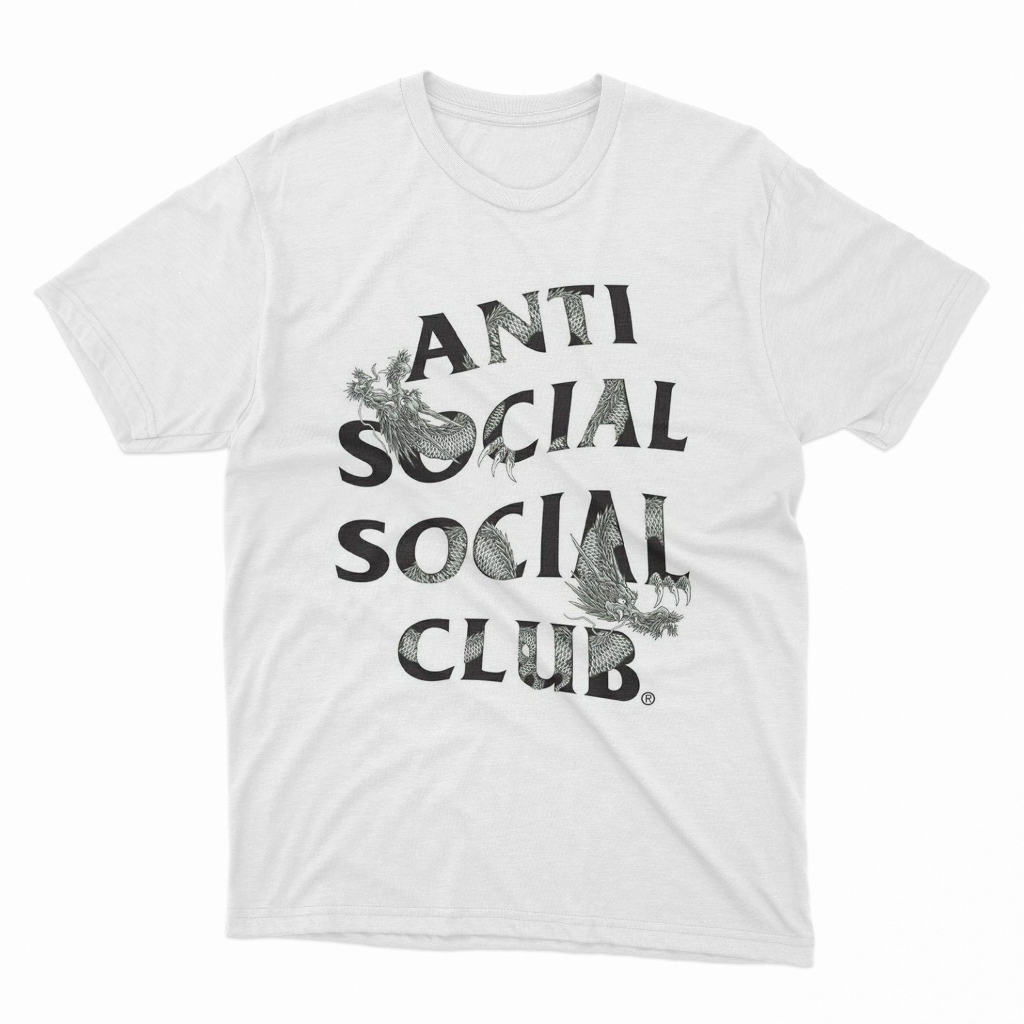 เสื้อยืด Assc Anti Social Social Club The Dragon | Shopee Thailand