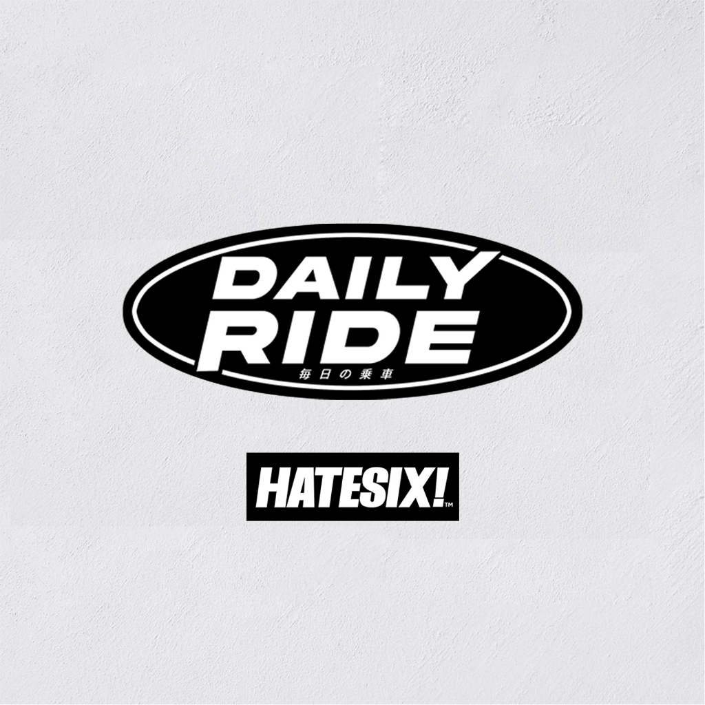 สติกเกอร์-ลาย-stikcer-decal-weekend-daily-ride-daily-weekend-driven-hatesix-สําหรับติดตกแต่งรถยนต์