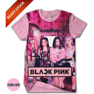 เสื้อยืด พิมพ์ลาย Blackpink REG-472 Kpop สําหรับเด็ก