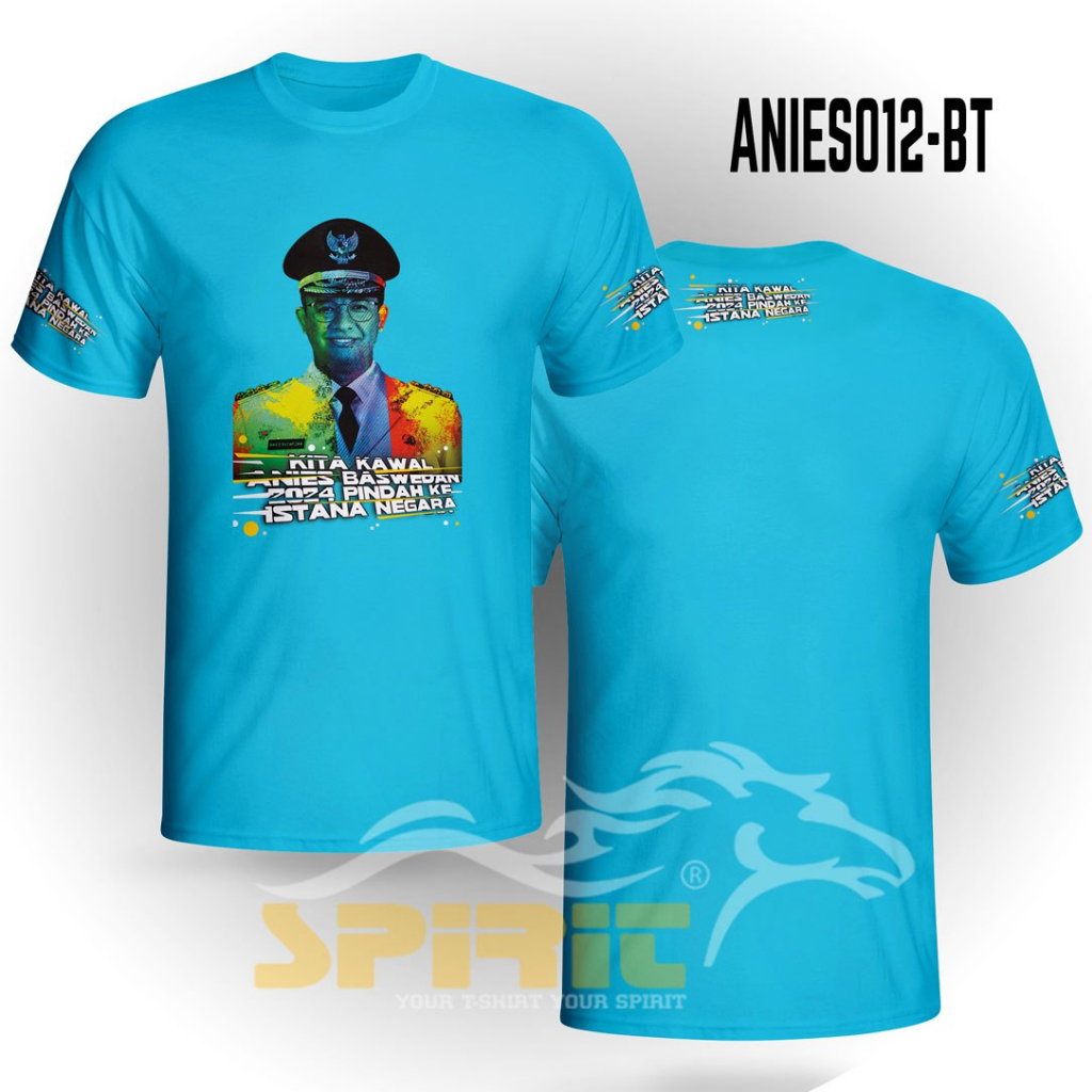 เสื้อยืด-พิมพ์ลาย-anies-baswedan-2024-to-the-state-palace