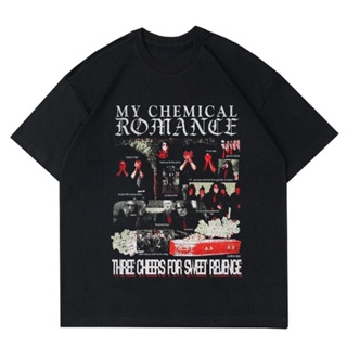 Kaos BAND - MY CHEMICAL ROMANCE "SWEET REVENGERS" | เสื้อยืด พิมพ์ลาย Mcr BAND | เสื้อยืด พิมพ์ลาย Mcr Black BAND