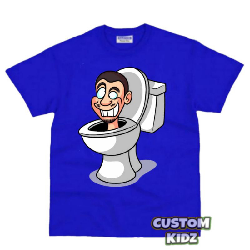 เสื้อยืด-พิมพ์ลาย-roblox-toilet-game-skibidi-สําหรับเด็ก