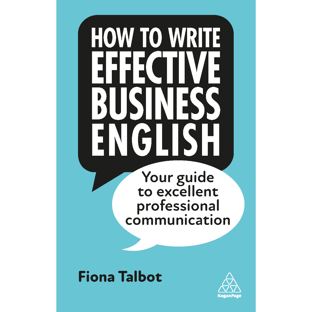 หนังสือ-fiona-talbots-book-how-to-write-effective-business-english-your-guide-เพื่อการสื่อสารระดับมืออาชีพ