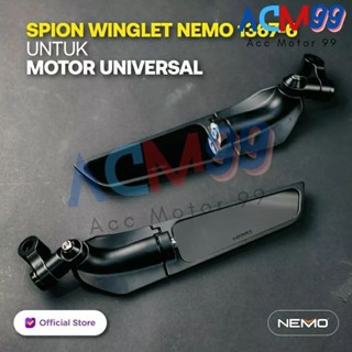 กระจกมองหลัง Nemo winglet 1367-6 Nmax aerox xmax adv pcx mio beat Etc