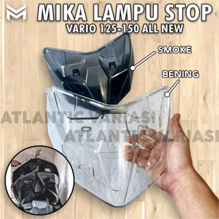 Mika STOP โคมไฟติดฝาหลังรถมอเตอร์ไซค์ LED 125 150 CBS ISS SP KEYLESS VARIO CLICK VARIO 125 150 ฮอนด้า VARIO PNP