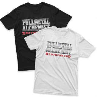 Gazken - Kaos Fullmetal Alchemist Brotherhood เสื้อยืด ลายการ์ตูนอนิเมะ สําหรับผู้ใหญ่