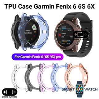 เคสซิลิโคน Tpu แบบนิ่ม สําหรับ Garmin Fenix 6 6S 6X