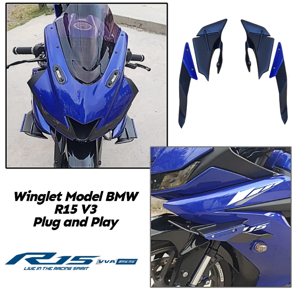 Side Winglet R15 V3 รุ่น BMW | Shopee Thailand