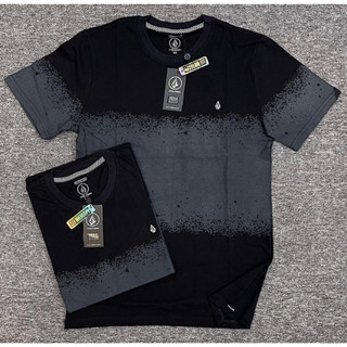 Amd 686 เสื้อเชิ้ต ลาย VOLCOM BLACK ID DISTRO สําหรับผู้ชาย