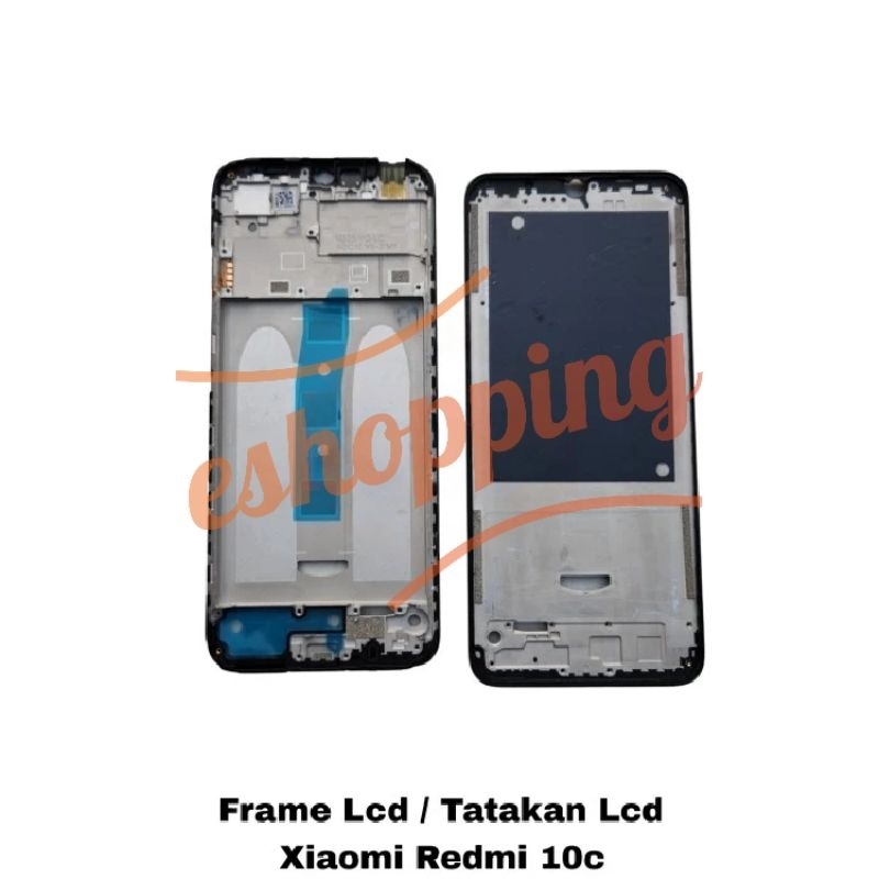 แผ่นรองจาน-lcd-กรอบ-lcd-กรอบ-lcd-xiaomi-redmi-10c-กระดูก-lcd