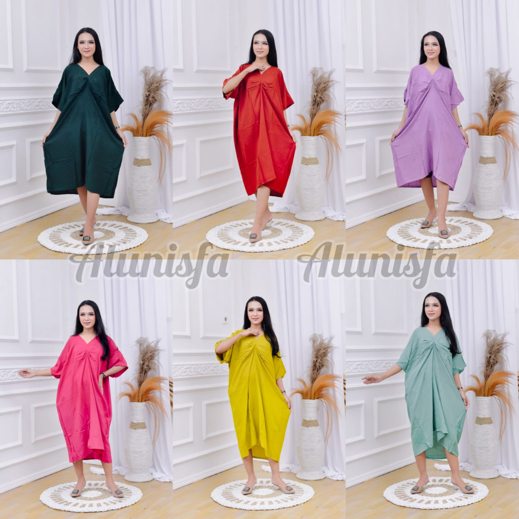 kaftan-maya-polos-ชุดเดรส-เรยอน-สําหรับผู้หญิง-140