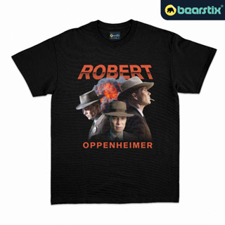 Bearstix เสื้อยืด ลาย Robert Oppenheimer Kaos Cillian Murphy Baju Christopher Nolan