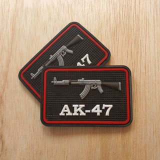 แผ่นปะยางโลโก้ AK-47 snipr ยุทธวิธี - แผ่นปะยางเวลโคร อุปกรณ์เสริม