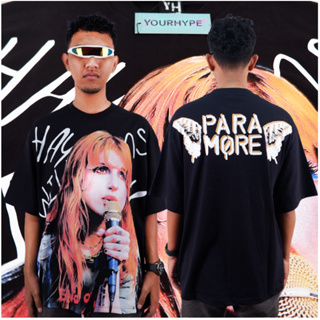 เสื้อยืด HAYLEY WILLIAMS PARAMORE BIG OVERSIZE KAOS BAND YOUR HYPE BOOTLEG