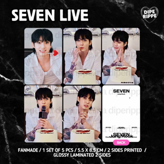 การ์ดรูปภาพ Bts JUNGKOOK SEVEN LIVE