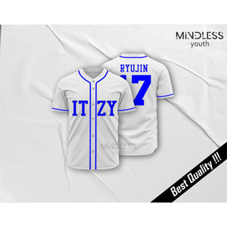 เสื้อกีฬาเบสบอล ลายทีม ITZY 2023 สําหรับผู้ชาย และผู้หญิง