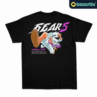 Bearstix - เสื้อยืด ลาย Gear 5 Baju Monkey D Luffy Kaos One Piece Nika Kaos Nakama Baju Oplovers