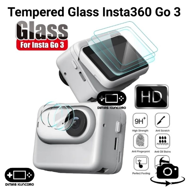 กระจกนิรภัย-insta360-go-3-ป้องกันรอยขีดข่วนหน้าจอ-ตัวป้องกันกล้อง-lcd