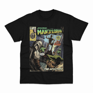 เสื้อยืด พิมพ์ลาย Mandalorian The Apostate Star Wars สไตล์วินเทจ