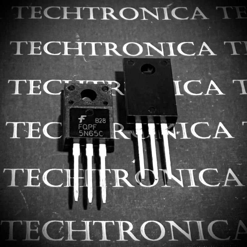 ทรานซิสเตอร์ MOSFET N-Channel FQPF5N65C FQPF5N65 FQPF 5N65 TO-220F ...