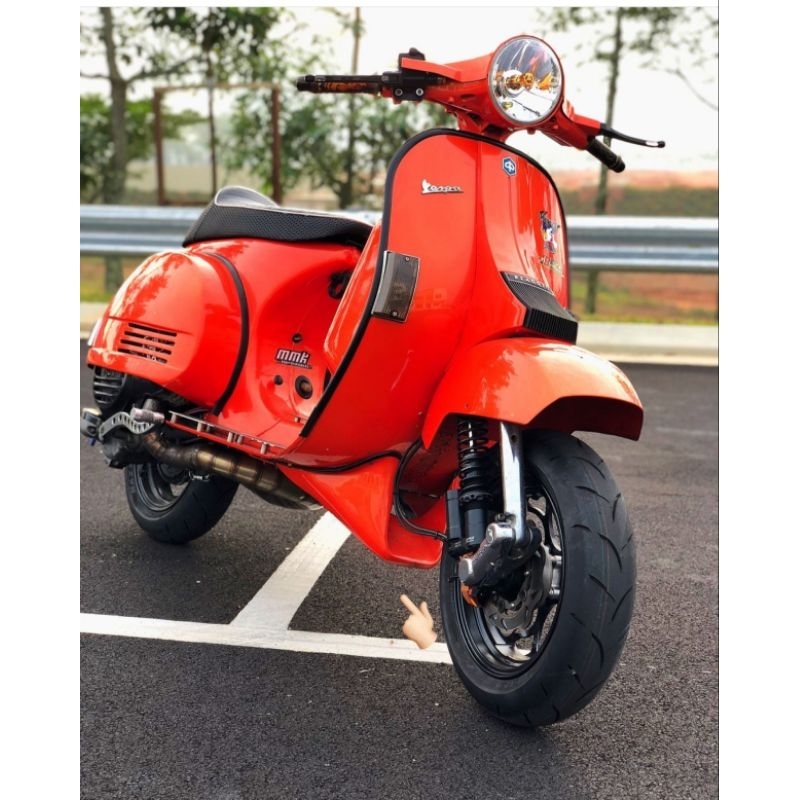Vespa racing Mud Retainer สปอยเลอร์ รุ่น utah viber นําเข้าง่าย px ...