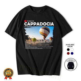 เสื้อยืด ลายตุรกี Cappadocia พรีเมี่ยม สําหรับผู้ชาย