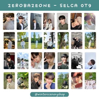 โฟโต้การ์ด Zb1 Zerobaseone - Selca 0T9 | โฟโต้การ์ด 1 ชุด ได้ 28 ชิ้น | ☃ ทิวทัศน์ฤดูหนาว ☃