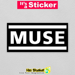 สติกเกอร์ไวนิล กันน้ํา ลาย MUSE