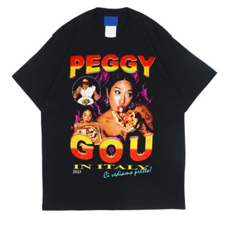 เสื้อยืด ผ้าฝ้าย พิมพ์ลาย Peggy Gou In Italy 2023