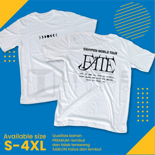 เสื้อยืด พิมพ์ลาย Enhypen Fate world tour 2023