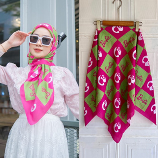 ตุ๊กตาบาร์บี้ SERIS MOTIF HIJAB Quad Of The Series Of Flower BERBI ของเล่นสําหรับเด็ก