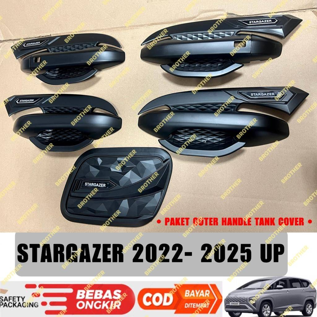 ฝาครอบถังน้ํามัน-สีดํา-สําหรับ-hyundai-stargazer-2022-2023-2024-2025