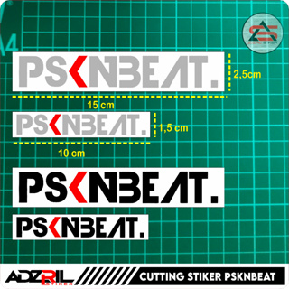 Psknbeat สติกเกอร์ตัดบังโคลนหน้า สําหรับ PSKNBEAT STICKER
