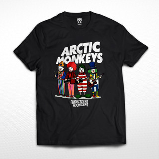 Arctic MONKEYS เสื้อยืดลําลอง แขนสั้น คอกลม พิมพ์ลายลิงร็อคแอนด์โรล VINTAGE BAND สําหรับผู้ชาย ผู้หญิง