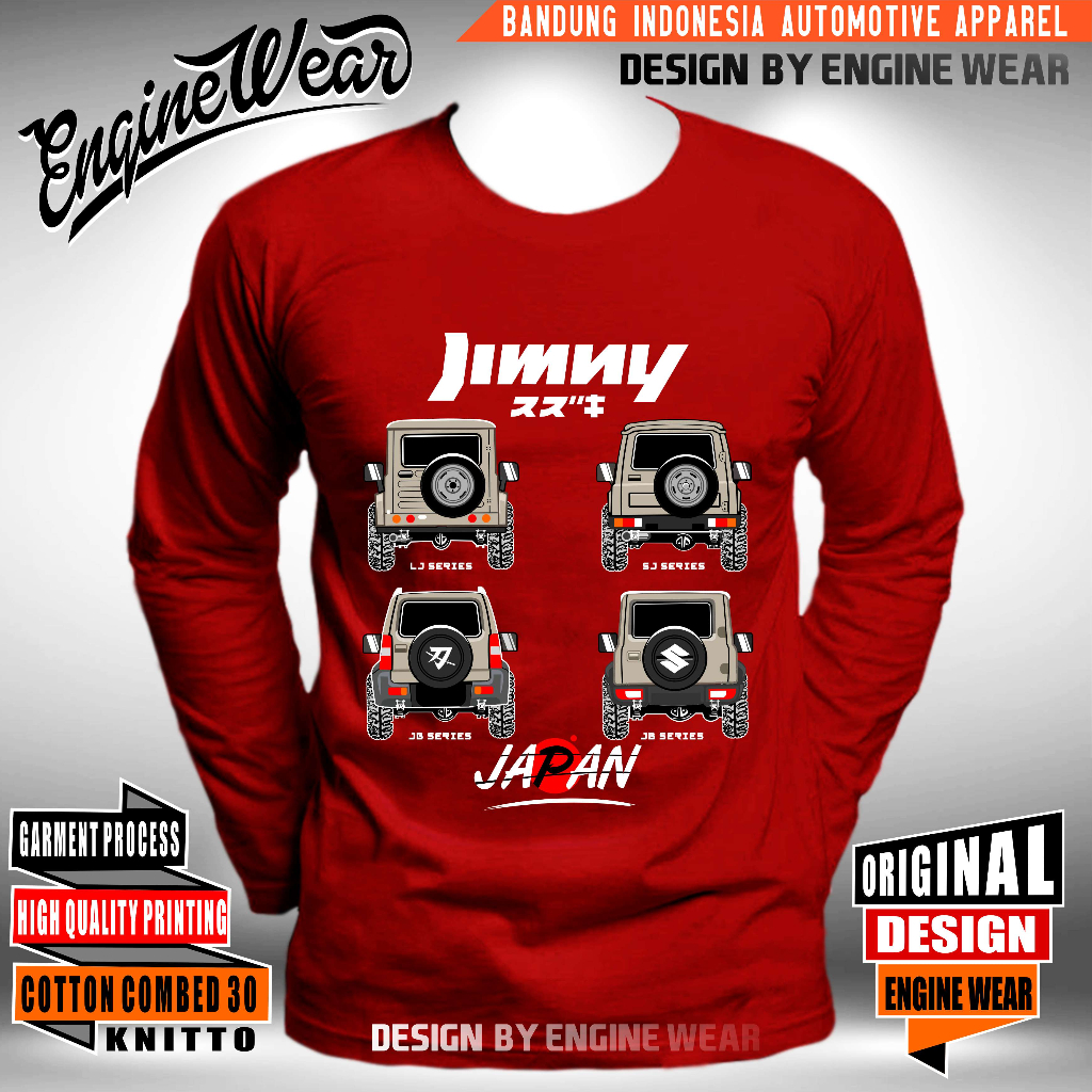 เสื้อยืด-พิมพ์ลายรถยนต์-jimny-sj410-lj80-jb74-jeep-offroad-suzuki-jimny-katana