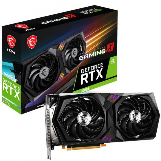 Msi GEFORCE RTX 3060/RTX3060 เกมมิ่ง X 12GB GDDR6 | Shopee Thailand